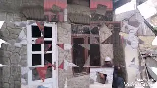 Имитация фасада под камень