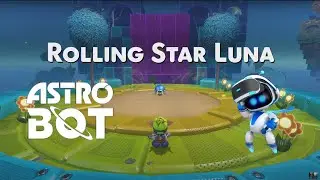 ASTRO BOT PS5: Rolling Star Luna Bot Rescue. ASTRO BOT SpeedRun.
