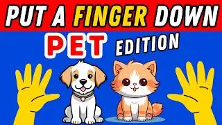 Put A Finger Down If Pet Edition 🐕🐈 | Put A Finger Down If Quiz TikTok @Pointandprove