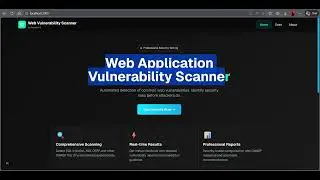Web Vulnerability Scanner Project | XSS, SQLi, CSRF | Full Stack Security Tool