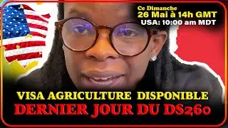 VISA AGRICULTURE  DISPONIBLE - DV LOTTERY