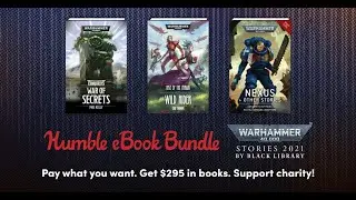 Humble Bundle ~ Warhammer 40,000 Stories 2021 by Black Library Book Bundle ~ April 2021 💜😍