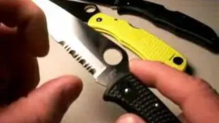 Spyderco Endura 4:  Slightly Imperfect