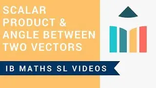 Scalar Product & Angle Between Two Vectors