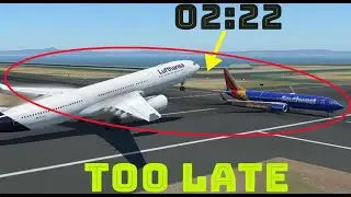 Runway Collisions & Airport Accidents Tried & Failed Make Two Plane To Crash 2:22  X plane 12