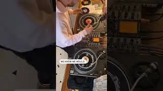 @StickyDojah is making cutting up 45s an art form #shorts #music #vinyl #45s