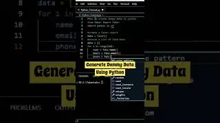 How to Generate Dummy Data Using Python 