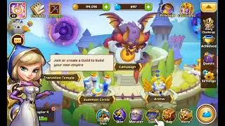 Idle Heroes - making tiny progress as a beginner.