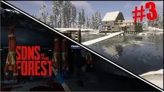 We Finished Duplicating Our House And Started Caving! | Sons Of The Forest Episode 3