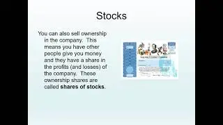The Stock Market Basics
