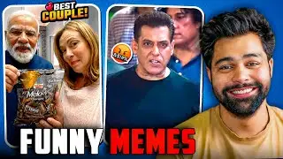 Modi Ji & Meloni Love Story & Salman Khan  Funniest Instagram Reels 