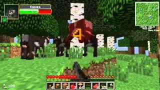 Minecraft with mods S4E01 (Удачно построились)