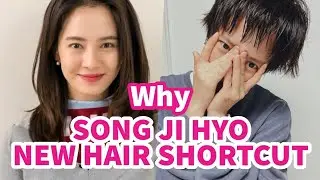 SONG JI HYO New Hair Shortcut #songjihyo #Runningman