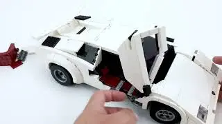 【BX667 Installation Video】Briksmax Light Kit For Lamborghini Countach 5000 Quattrovalvole 10337