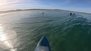 SURFING GLASSY BLUE WAVES IN SYDNEY! (RAW POV)