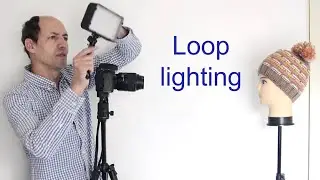 Loop lighting scheme for portraits Photography course 76