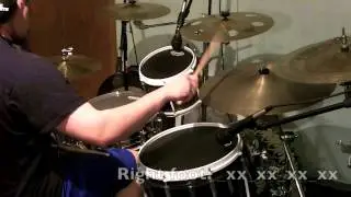 Layered Swiss Triplet shuffle - Luke Snyder drums