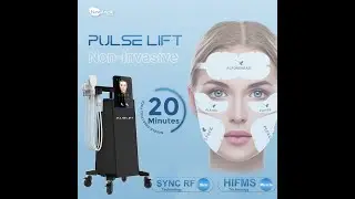 The procedure for applying the auxiliary gel patch of Pulse lift machine