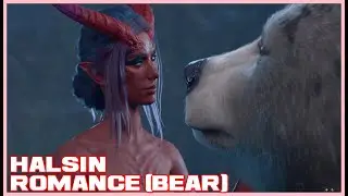 Halsin Romance & Kiss Scene (Bear) 🐻💕 💋🌰🐿️  | Baldur's Gate 3 (Act 3)
