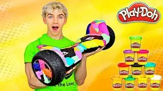 PLAY DOH HOVERBOARD MOD!!