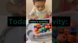 #lacing #beads #finemotorskills #focus #braingym