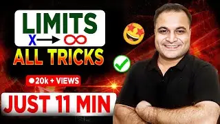 CALCULUS LIMITS 🔥 All Formulas & TRICKS in Just 11 Mins By Mohit Sir MSR | NDA Par JEET