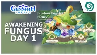 Fungus Cultivation Day 1 - Fabulous Fungus Frenzy Event - Sumeru - Genshin Impact