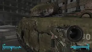 Note to self, don't stand near the tanks... | Fallout: The Frontier