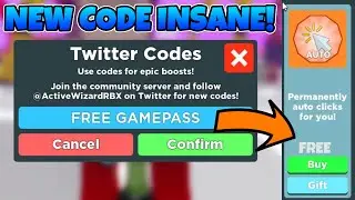 😱INSANE NEW CODE IN CLICKER SIMULATOR ROBLOX