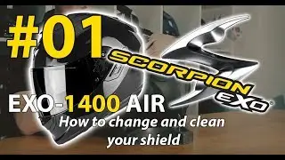 ⚡ | TUTO & TIPS | EXO-1400 Air | #1 | Changer/nettoyer son écran | How to change/clean your Shield