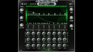 Plugin aggressive FREE JayQualizer Vst Equalizer  - TOP equalizador  paramétrico Gratuito de 8 bands