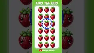 FIND THE ODD Emoji OUT 🧐 172 | Emoji Riddles #howgoodareyoureyes #emojichallenge #puzzlegame #quiz