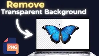 How To Remove Background From Transparent Image - FREE