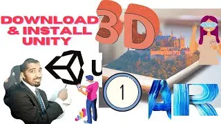 How to download Unity Hub for Augmented Reality application development? | Unity layout for AR app