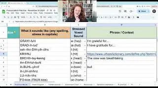 American English Pronunciation Practice - November 26, 2024