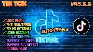 TikTok Mod V45.0.3 | Tik Tok Mod Apk Terbaru 2026 | Auto Fyp Indonesia😱🔥