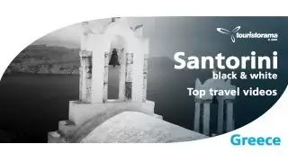Santorini black & white www.touristorama.com