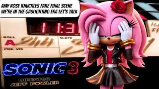 Sonic 3 Amy Fake Knuckles Final Scene Let's Talk SEGA NEWS