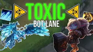 Toxic Botlane : Anivia Support makes Poppy best Adc