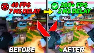 Boost FPS and Fix Lag | Valorant Increase FPS in Simple Steps 😎