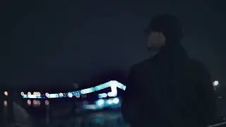 Alone person at night - No Copyright Video - Free Stock Footage