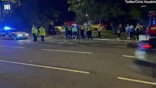 Video: Massive house explosion in Ayr with residents forced to evacuate