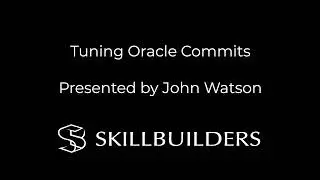 Tuning Oracle Commits