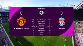 MANCHESTER UNITED VS LIVERPOOL (top player) PREMIER LEAGUE #pes2021 #playstation4