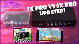 RetroTINK Side by Side : 2X Pro vs 5X Pro - Updated For 2023 (5X Pro V3.0/Upgraded Cabling)