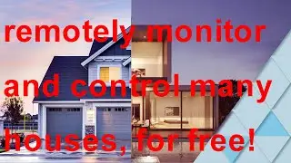 linking multiple Home Assistant at different locations. free and easy!
