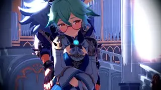 [MMD x Genshin Impact] Disturb Manic Girl/乱躁滅裂ガール