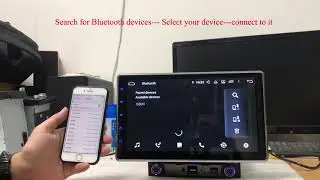 Pumpkin car stereo Bluetooth tethering manual of ios