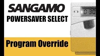 Sangamo Powersaver Select (PSS) - Program Override off