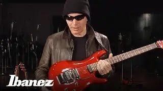 Joe Satriani introduces the new Ibanez JS24P CA Signature Model